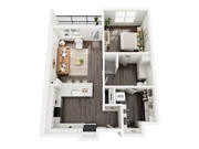 Plano de planta 1A-2 The Janis