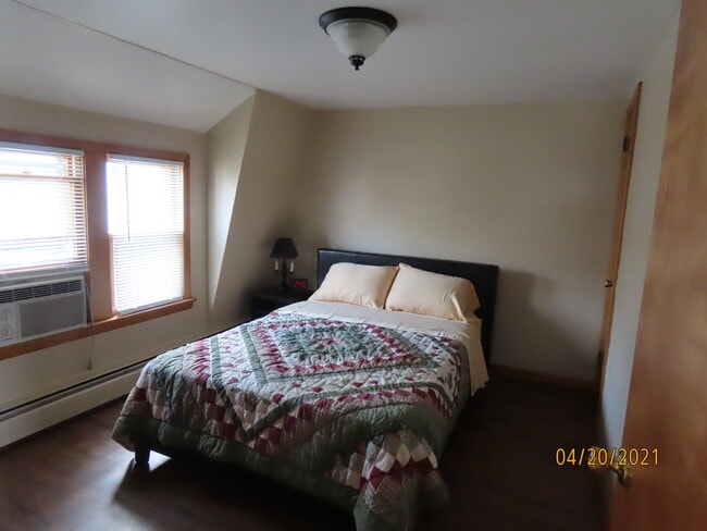Bedroom #1. Full size bed.