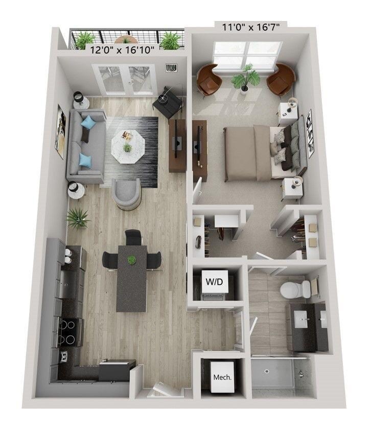 Floor Plan - A4B