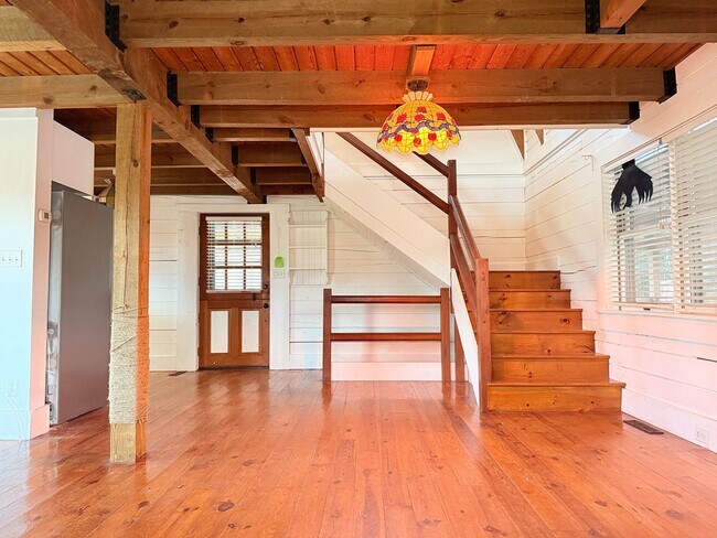Photo - Serene Loft-Style Log Cabin on a Private Acre Near Beaches & Downtown Milford