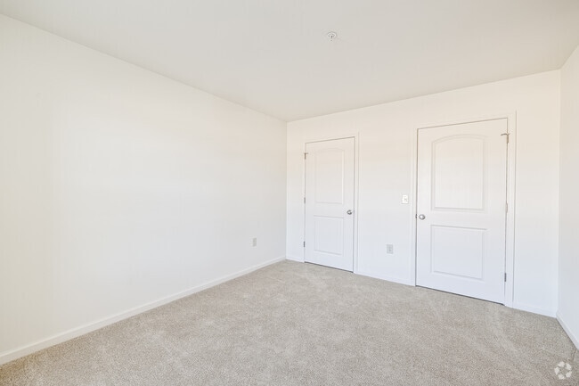 3BR, 2BA - 1,265SF - Third Bedroom