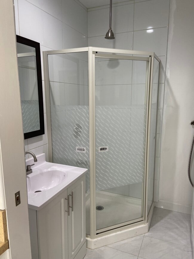 Enclosed Shower