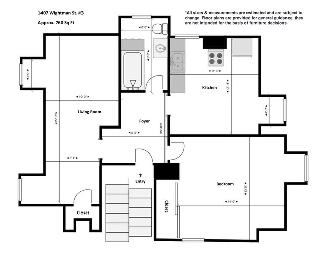 Photo - 1407 Wightman St Unidad 1407 Wightman St. #3