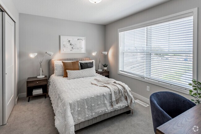 2BR, 2.5BA - 1,438SF - Second Bedroom
