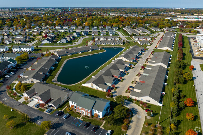 Aerial - Redwood Perrysburg Woodmont Drive Rental