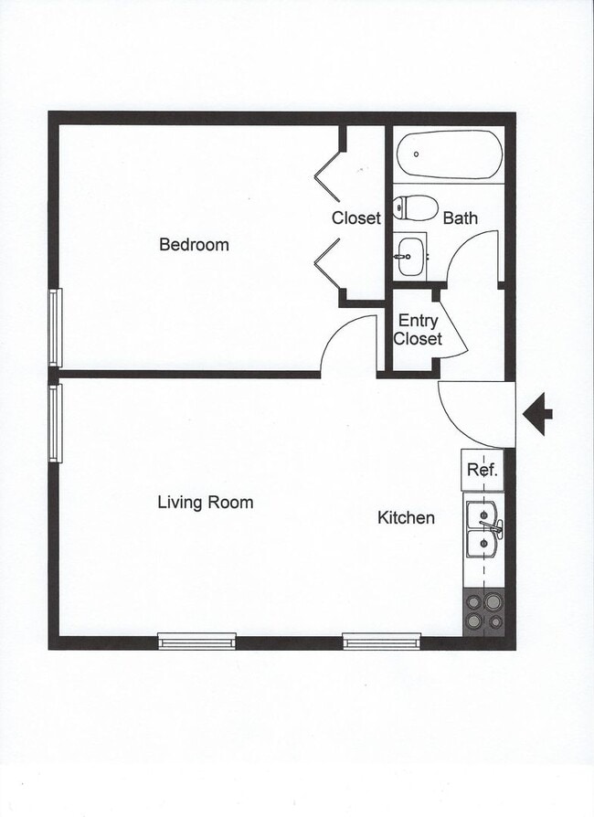 Photo - Forestview 1 Bedroom Lower Unit Unit 1515-4