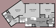 Suite S1 | 2 Bed 2 Bath | 1,235 sqft