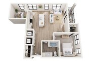One Bedroom + Den Apartment