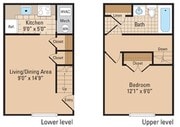 1x1 488 sq ft