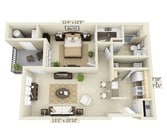1BR/1BA