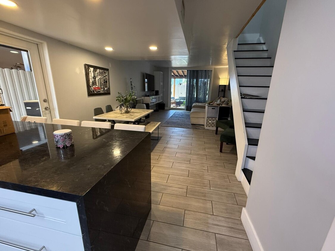 kitchen view of Great room - 828 W 38th Ter (Hialeah, FL)