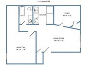 1Bed 1Bath con estudio