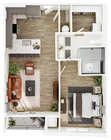 A8 floor plan The Seventeen Hundred on East