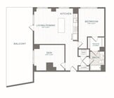 Plano de planta 1D.4 Lantera en Boston Landing