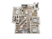 C1 floor plan Reserve at Lake Jackson