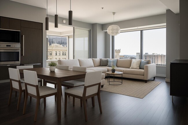 Open Layout - 110 Stuart St Unit 16H