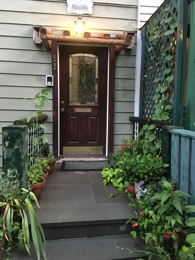 Front Door of Townhouse - 522 W 153rd St Unit #2