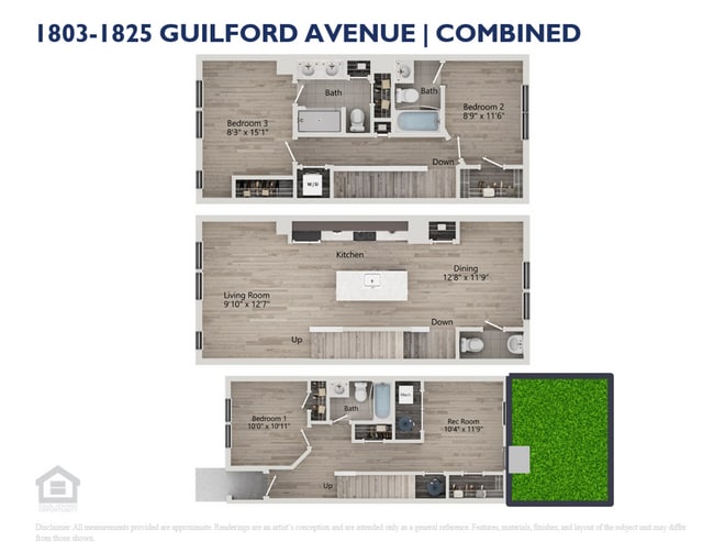 Photo - Newly Constructed 3 Bedroom/3.5 Bath Townhome available in the Fall! Unit G-1803