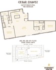 Harvest Lofts Cesar Chavez Floor Plan