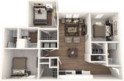 C1 floor plan The Churchill