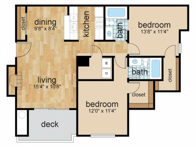 2BR Floor Plan.jpg - Granby Crossing