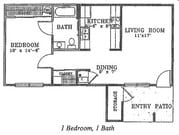 1BR/1BA