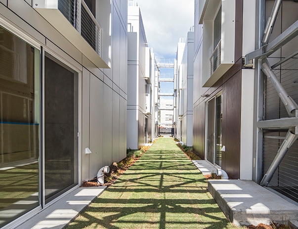 Interior Courtyard - FOUND Study Southside Berkeley