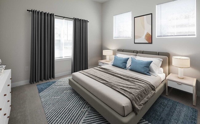Phase II Apartment Home Bedroom