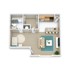 Studio Pacifico 450 sqft