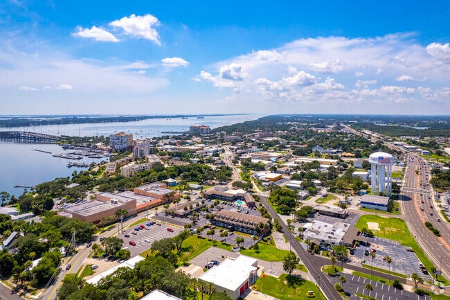 Aerial - Cocoa Village Flats