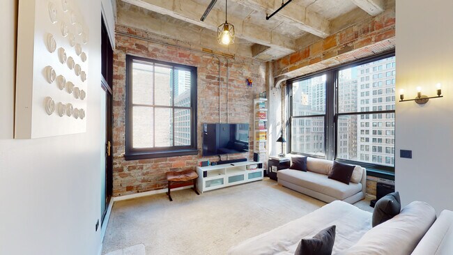 Living Room View 2 - 20 N State St Unit 906