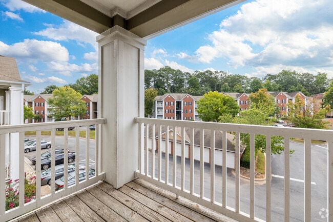 3BR, 2BA - 1,350SF - Balcony View