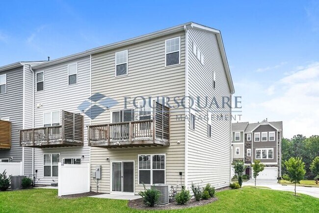 Photo - Spacious  End-Unit Townhome | Rear Deck & 2-Car Garage  | Near Brier Creek