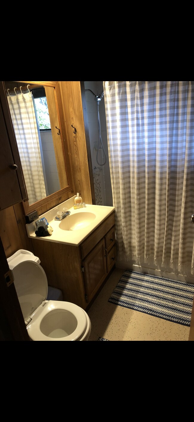 Bathroom with shower & tub - 141 Kapuai Rd