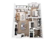 A6 floor plan Westgrove