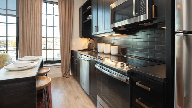 Kitchen with Stainless Steel Appliances