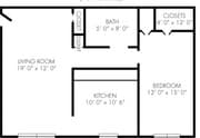1BR/1BA