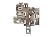 3 Bedroom | 2 Bathroom | 1508 SF