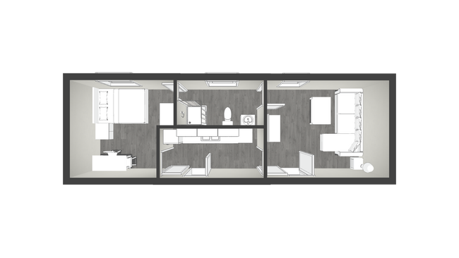 Photo - Spacious 1BR Single Unit Living with Campus Views Unit 4-301