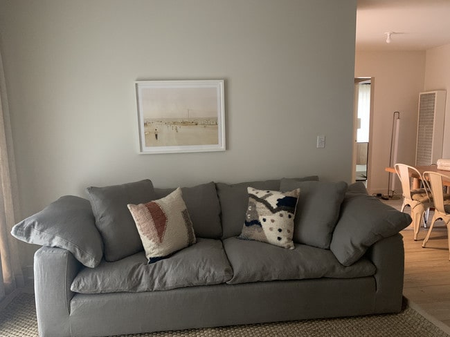 Living room area open to dining room - 22357 Pacific Coast Hwy