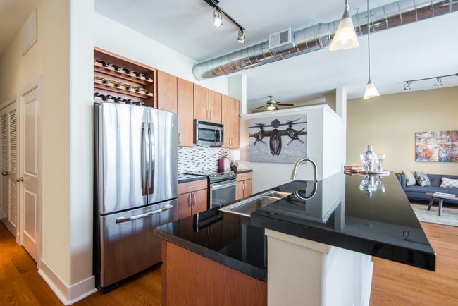 Built-in wine rack available