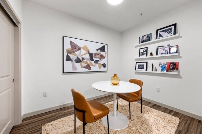 Dining Room Space at G12 Apartments in Los Angeles, CA 90015