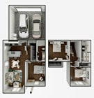 The Haven 3 Bd/2 Ba
