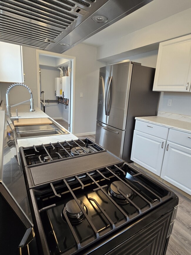Full sized appliances and gas stove - 220 Martin Dr Unit APT