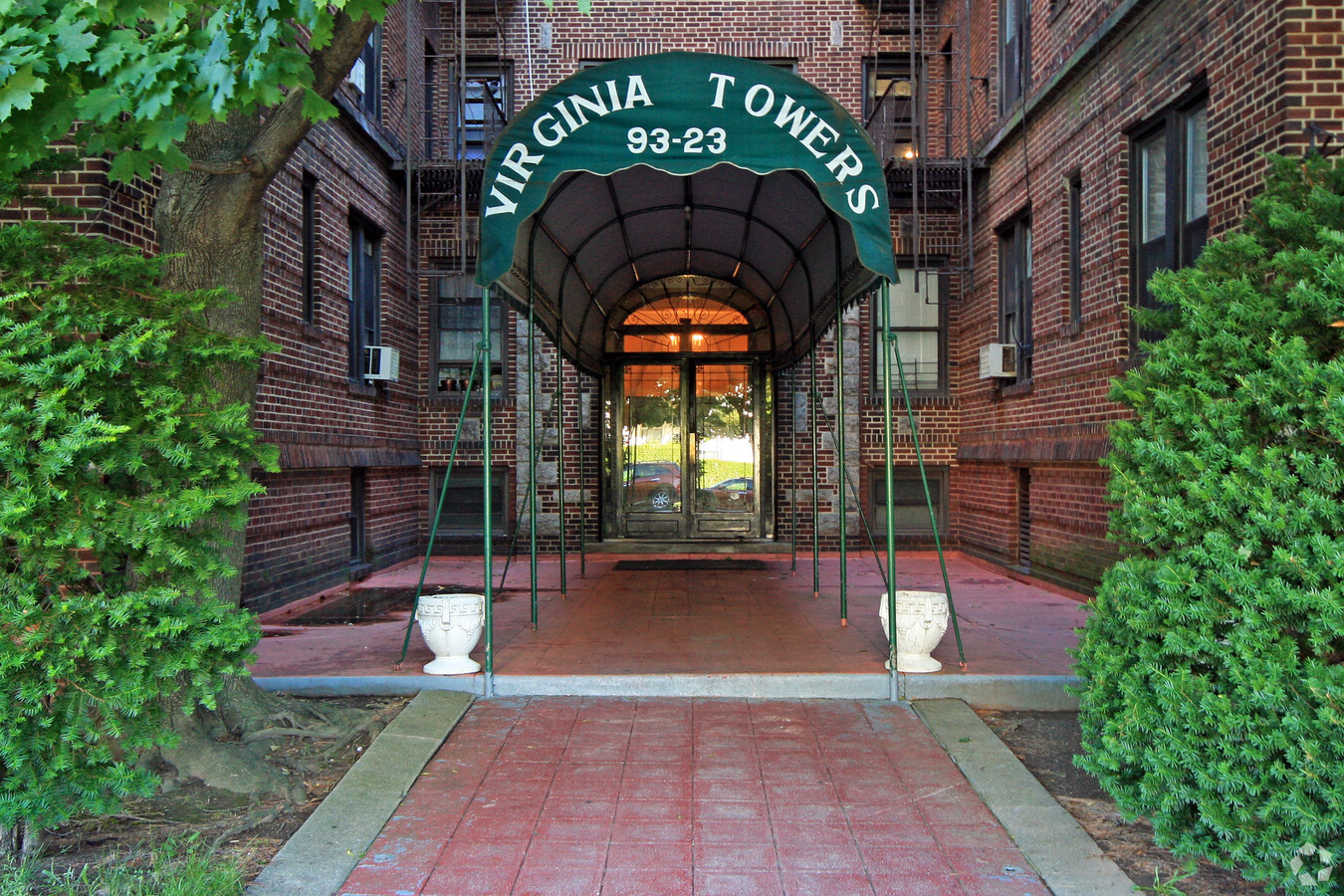 Entrance - Virginia Towers Apartments