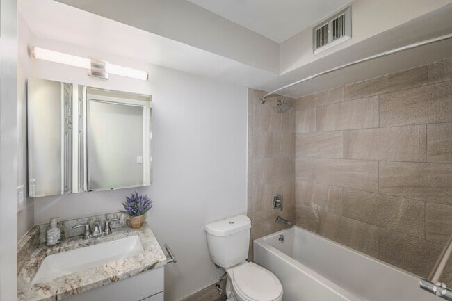 1BR, 1BA - 663SF - Bathroom