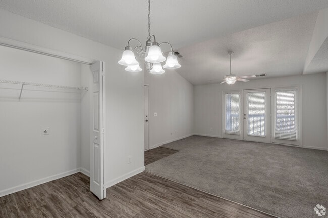 3rd Floor - 2BR, 2BA - 1,080SF - Living Room