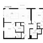 B4 floor plan Addison