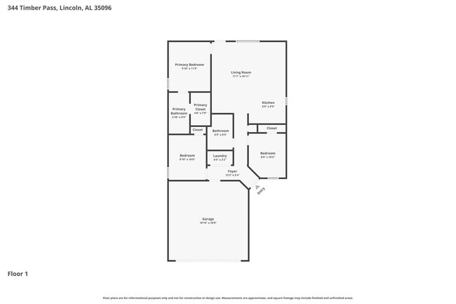 Photo - New Construction Home for Rent in Lincoln, AL!