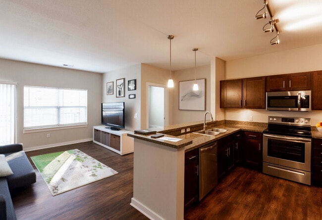 Open floor plans with BIG windows!